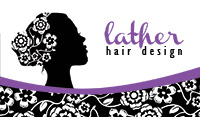 Lather Hair Design Business Card