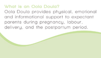 Oola Doula Business Card